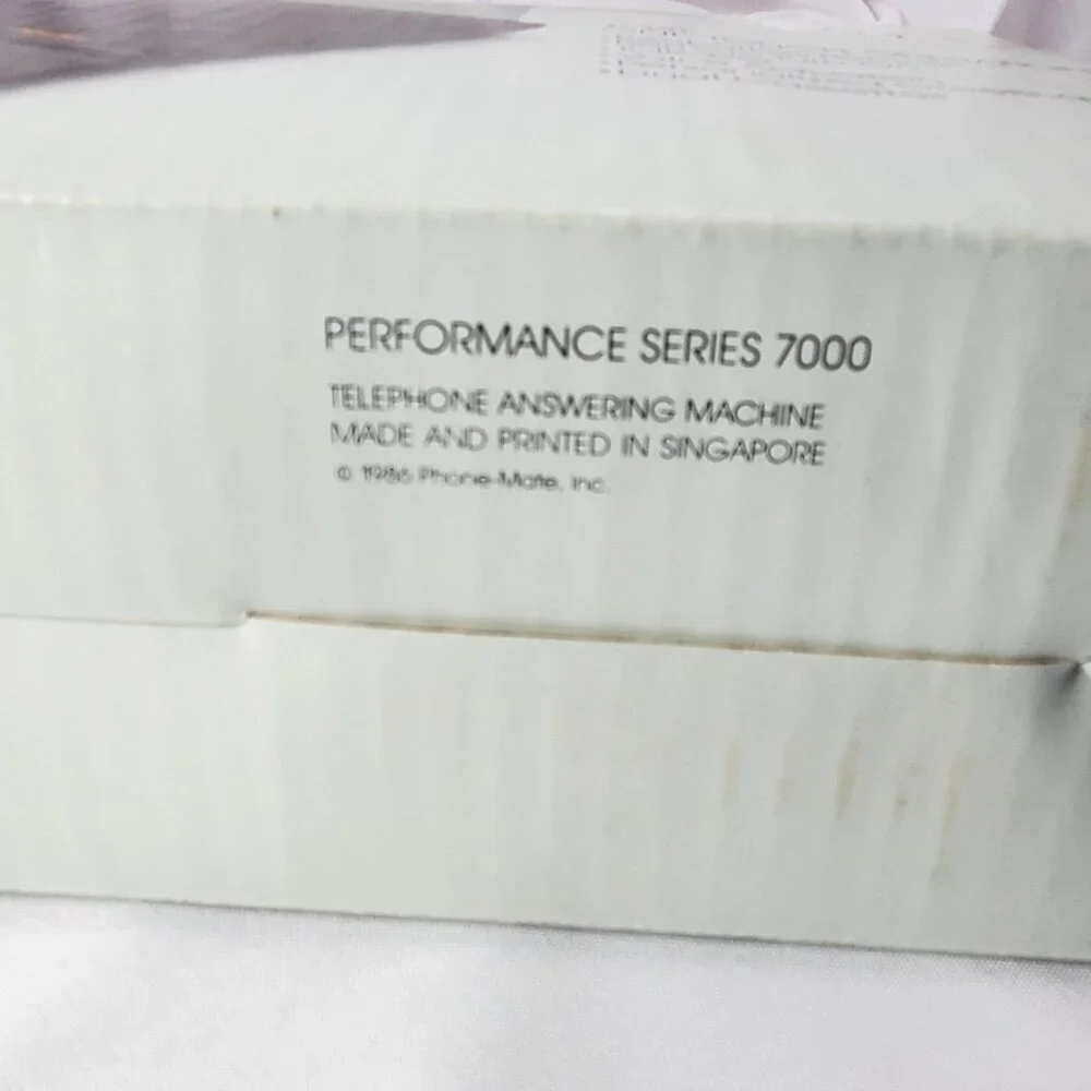 VTG 1986 Phone-Mate Telephone Answering Machine Performance Series 7000 NIB - Picture 12 of 14